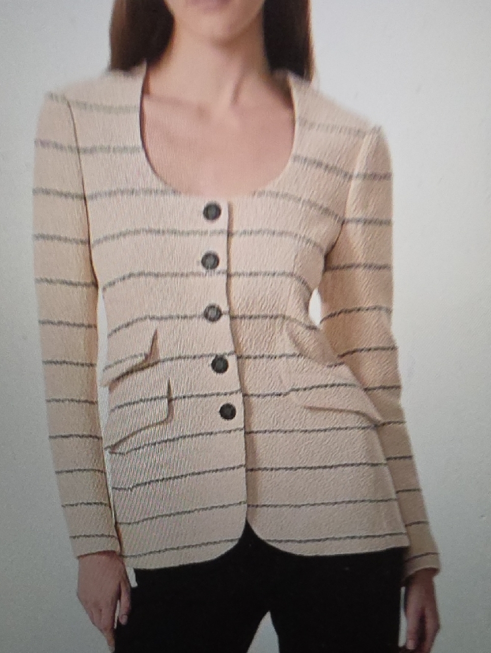 RAG & BONE Roslyn Tweed Blazer Size 8 $598